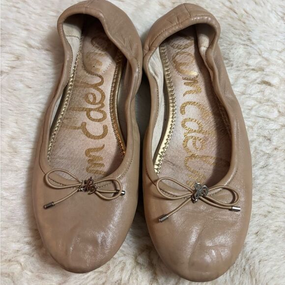 Sam Edelman Tan Loafers Comfortable Flats - Picture 5 of 8